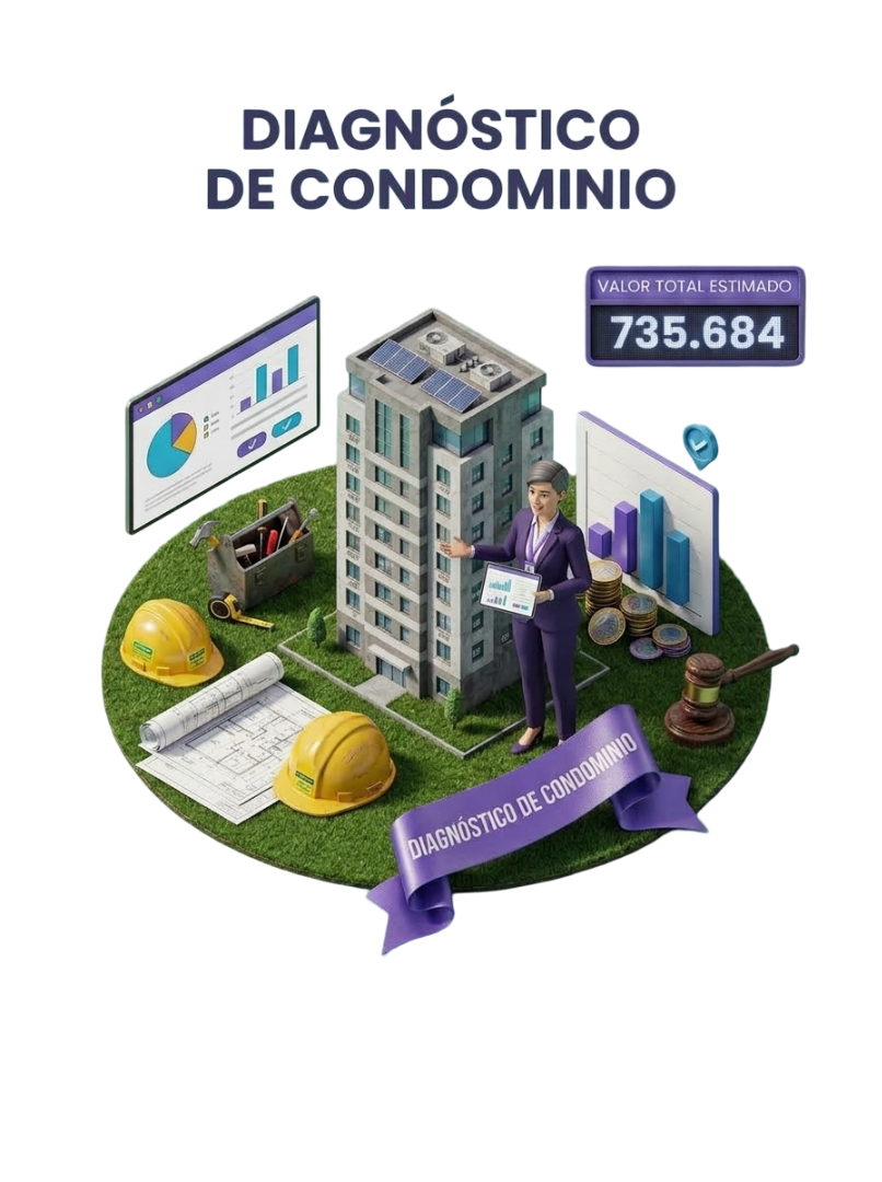 Diagnóstico profesional para condominios realizado por RACHER